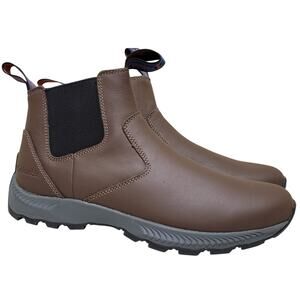 Columbia Men s Wayne Chukka Leather Boots Moc Toe Mid BM2448-628 Brown Size 11.5 s-l400.jpg main image 3